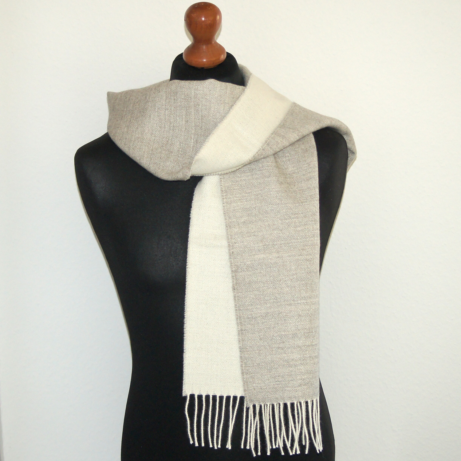 Webschal/wooven scarf DOUBLEFACE