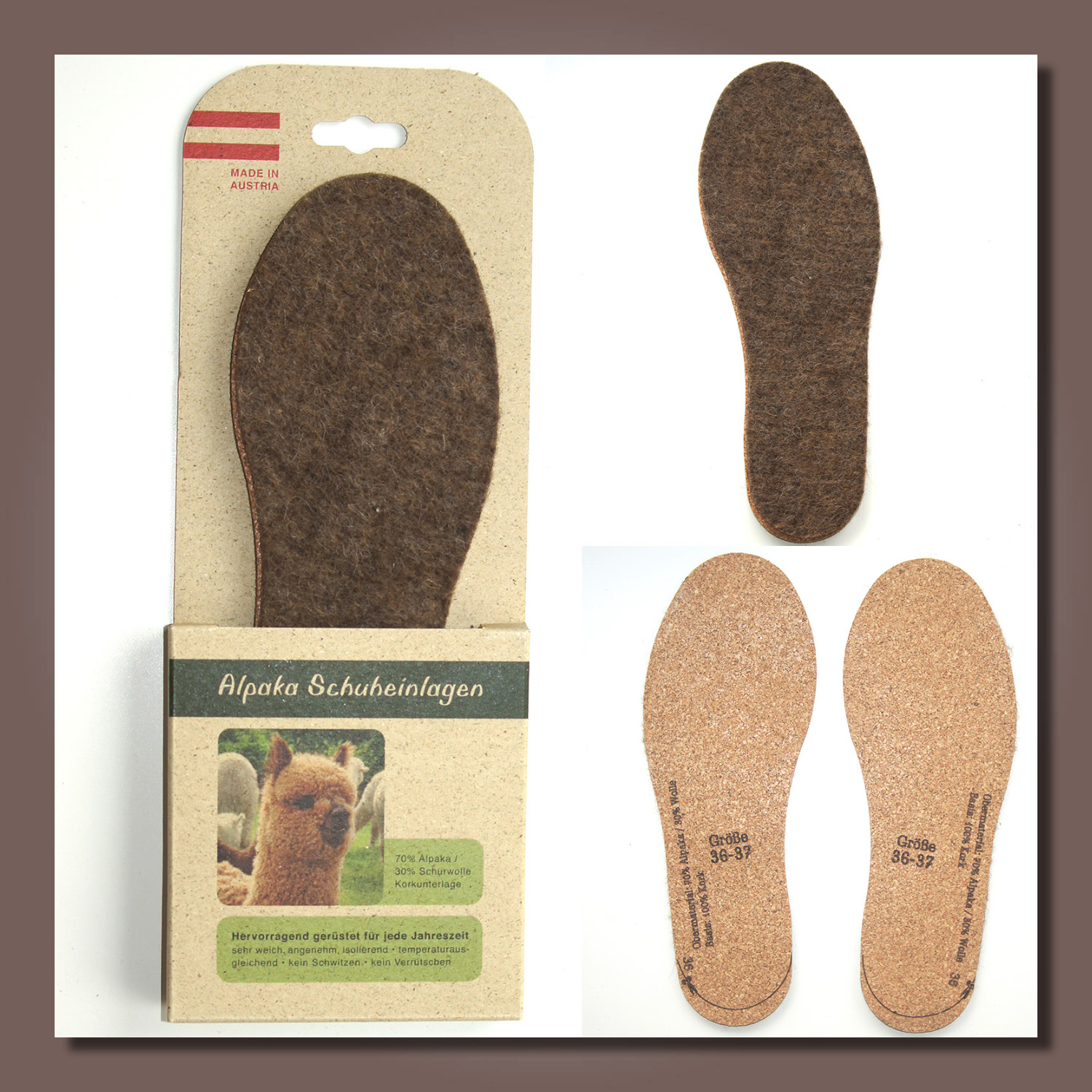 Einlegesohlen/insoles PREMIUM, Größe/size: 36/37